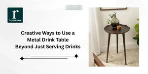 Creative Ways to Use a Metal Drink Table Beyond Just Serving Drinks