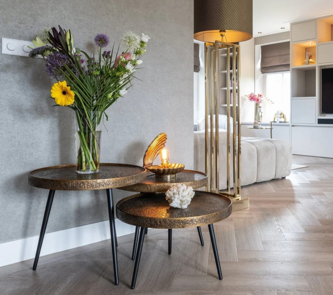 Luton Set of 3 Round Coffee Tables