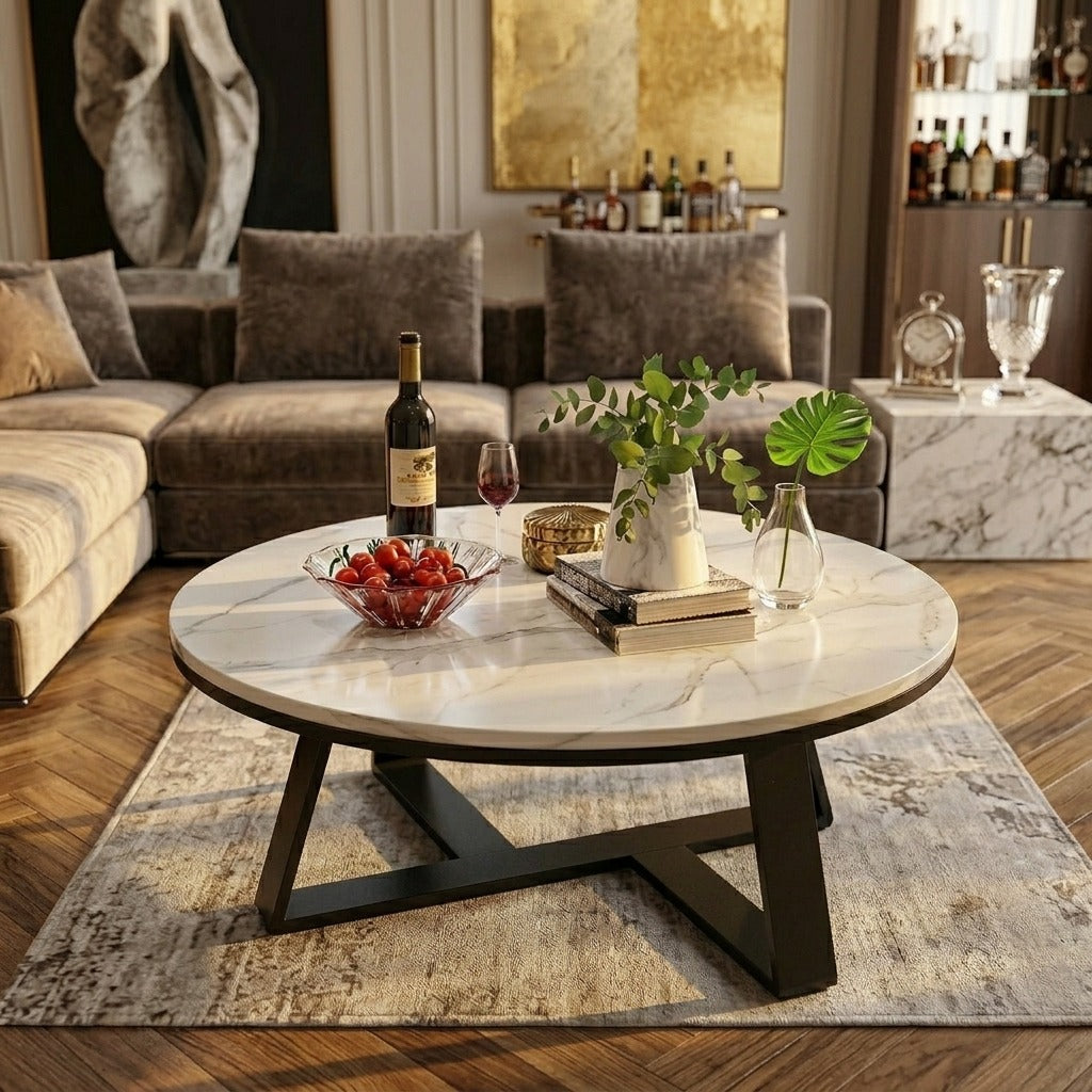 Floor nesting coffe table