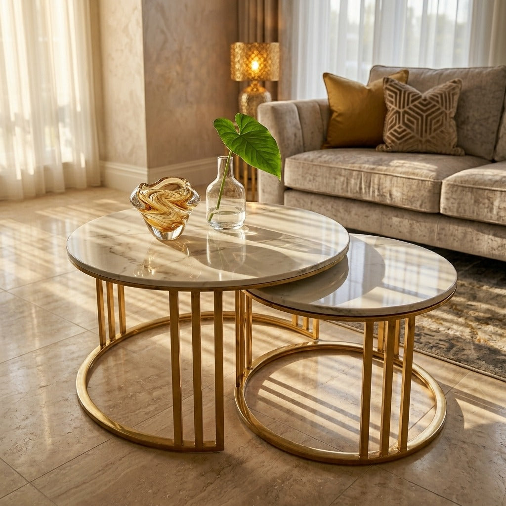 Elory nesting coffe table set of 2