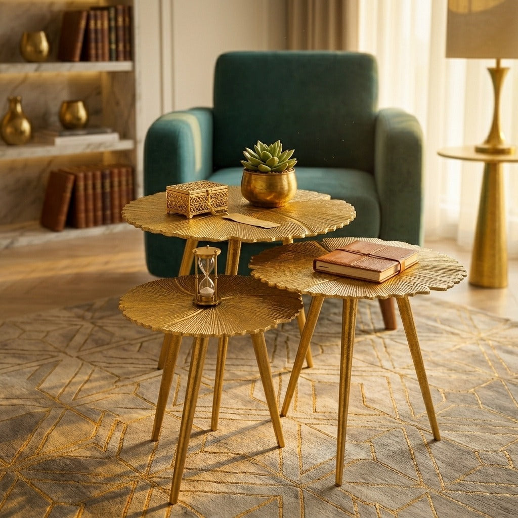 DANI    Leaf   Table   Set   of   3