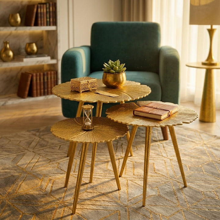DANI    Leaf   Table   Set   of   3