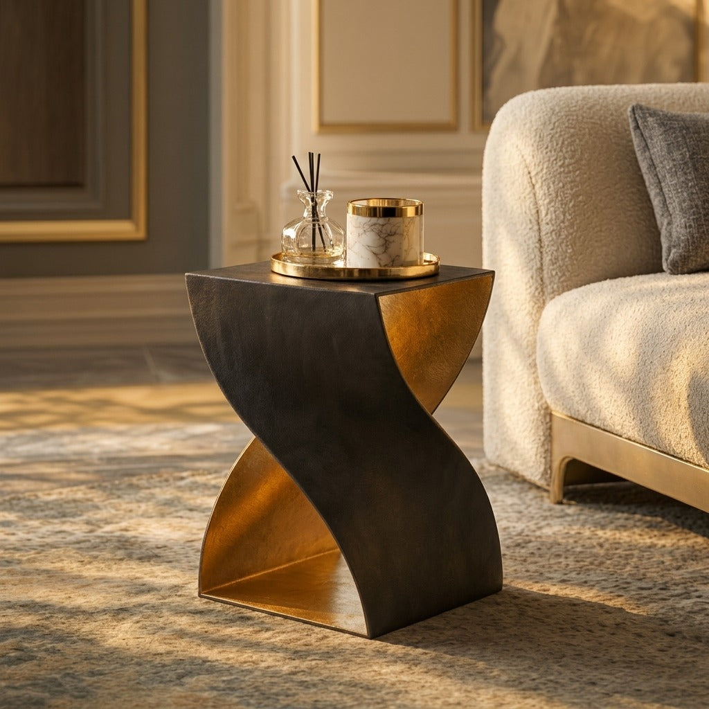Laguna Floor Shelf End Table