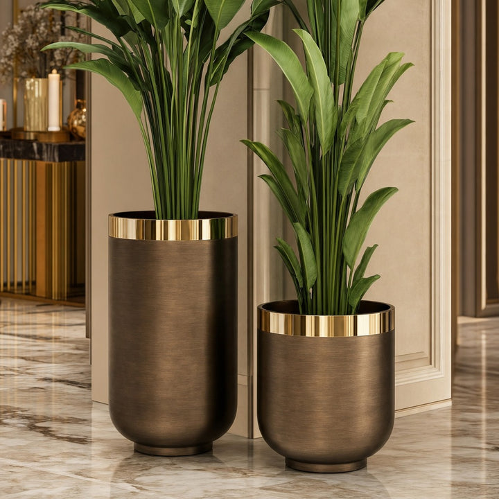 Crown Luxury  Planter Set of 2