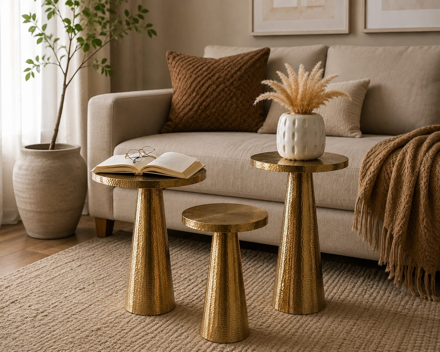 Roxa luxury table set of 3