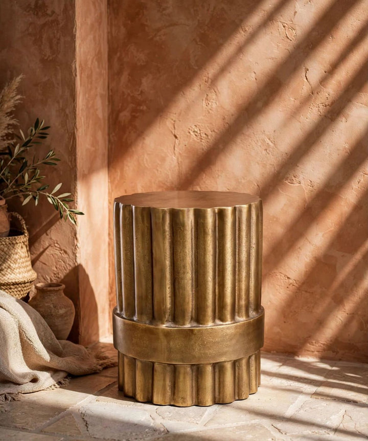 AURELIA Luxury  Pillar  Side Table