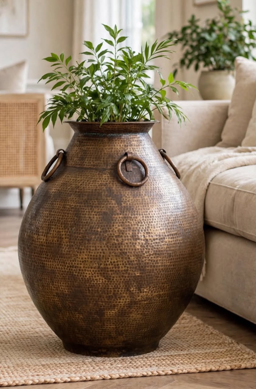Vintage Oversize  Luxury Pot  planter