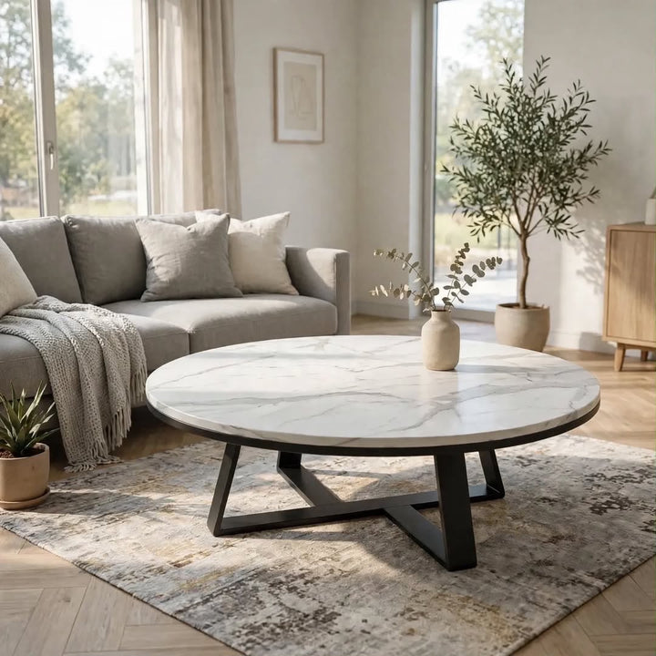 Floor nesting coffe table