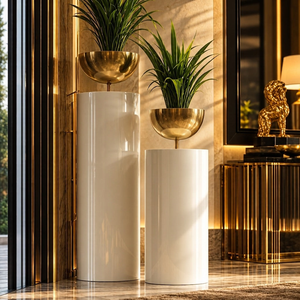 Oversize callop Luxury Planter Set of 2