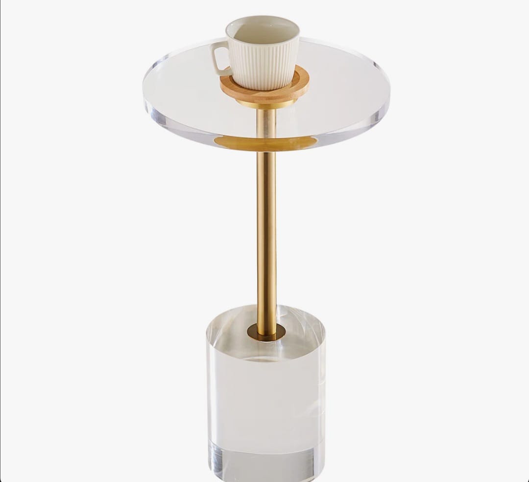 Radee  acralic side table