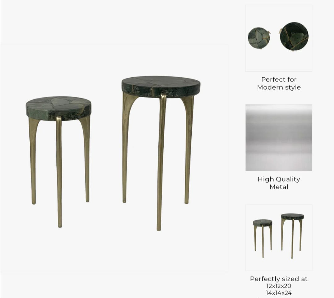 Evland nesting table set of 2