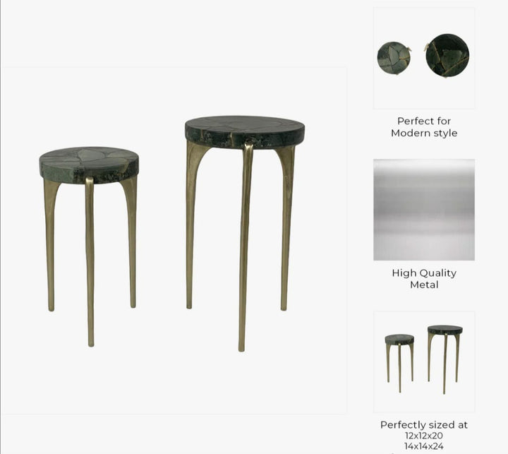 Evland nesting table set of 2