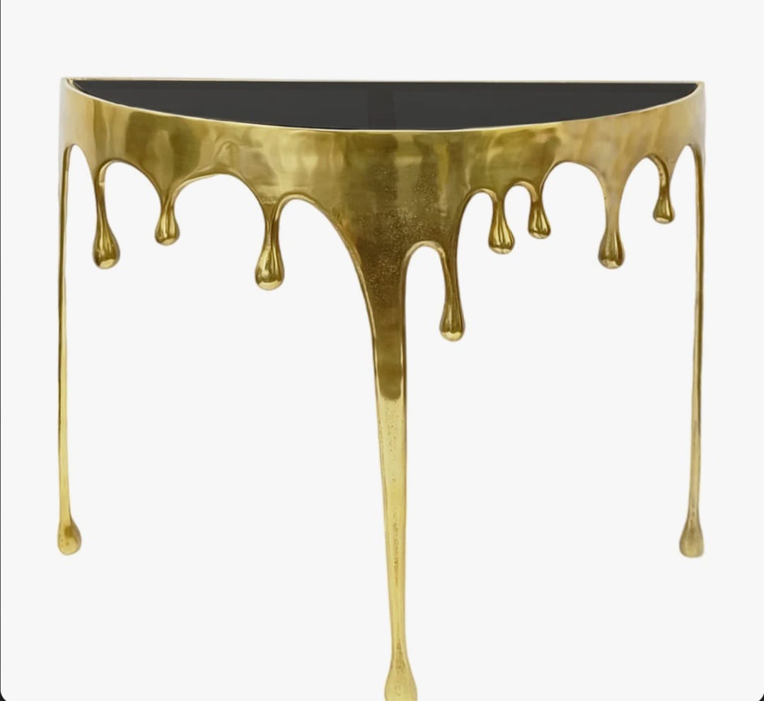 Capri Sofa Drip  Console Table