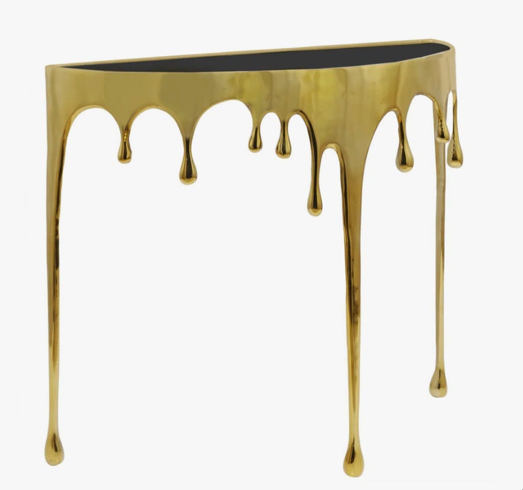 Capri Sofa Drip  Console Table