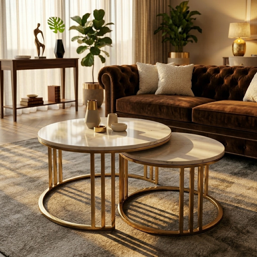 Elory nesting coffe table set of 2