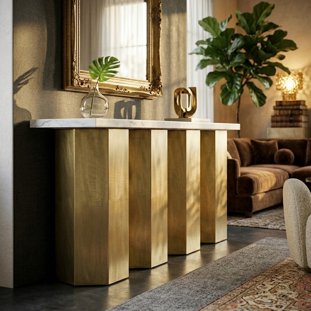 ZAARA LUXURY  CONSOLE TABLE