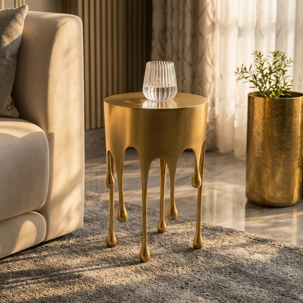 Zahara drip side table