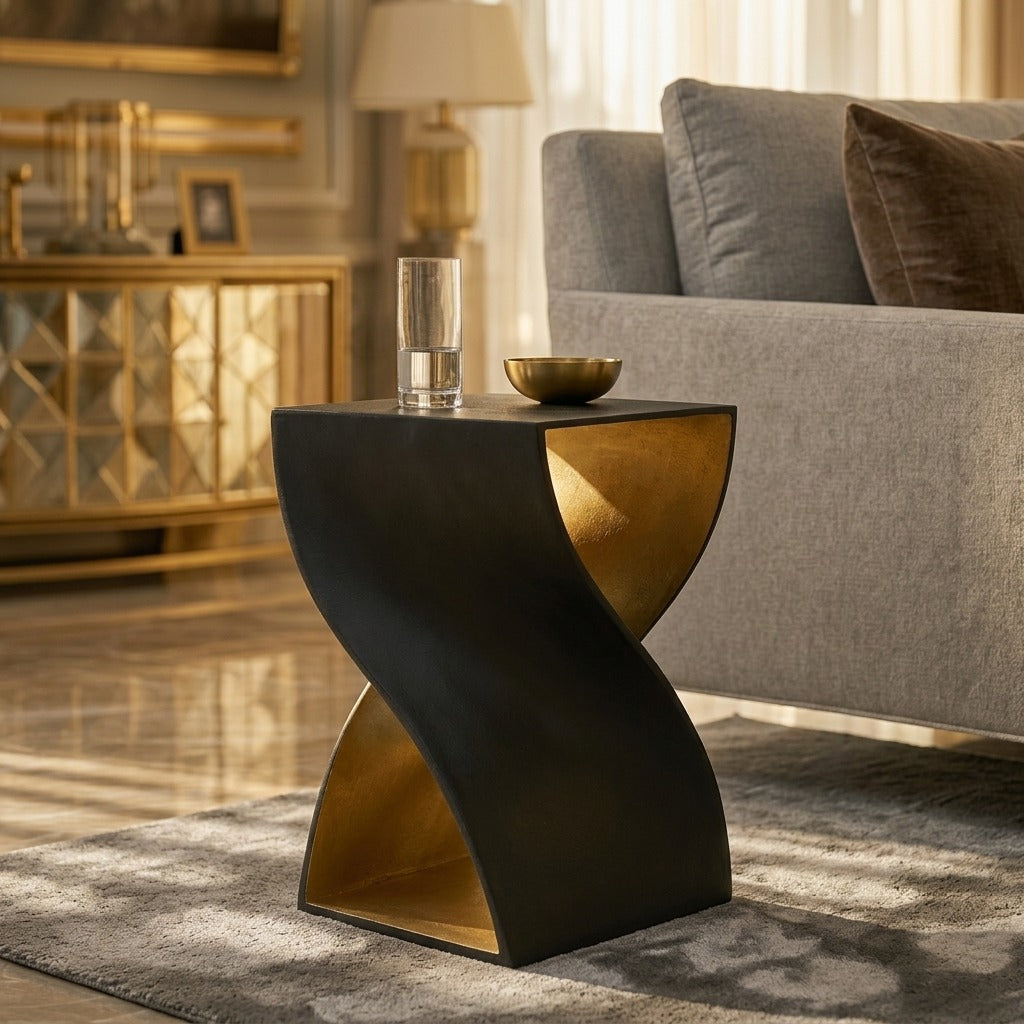 Laguna Floor Shelf End Table