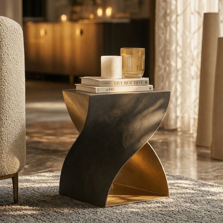 Laguna Floor Shelf End Table