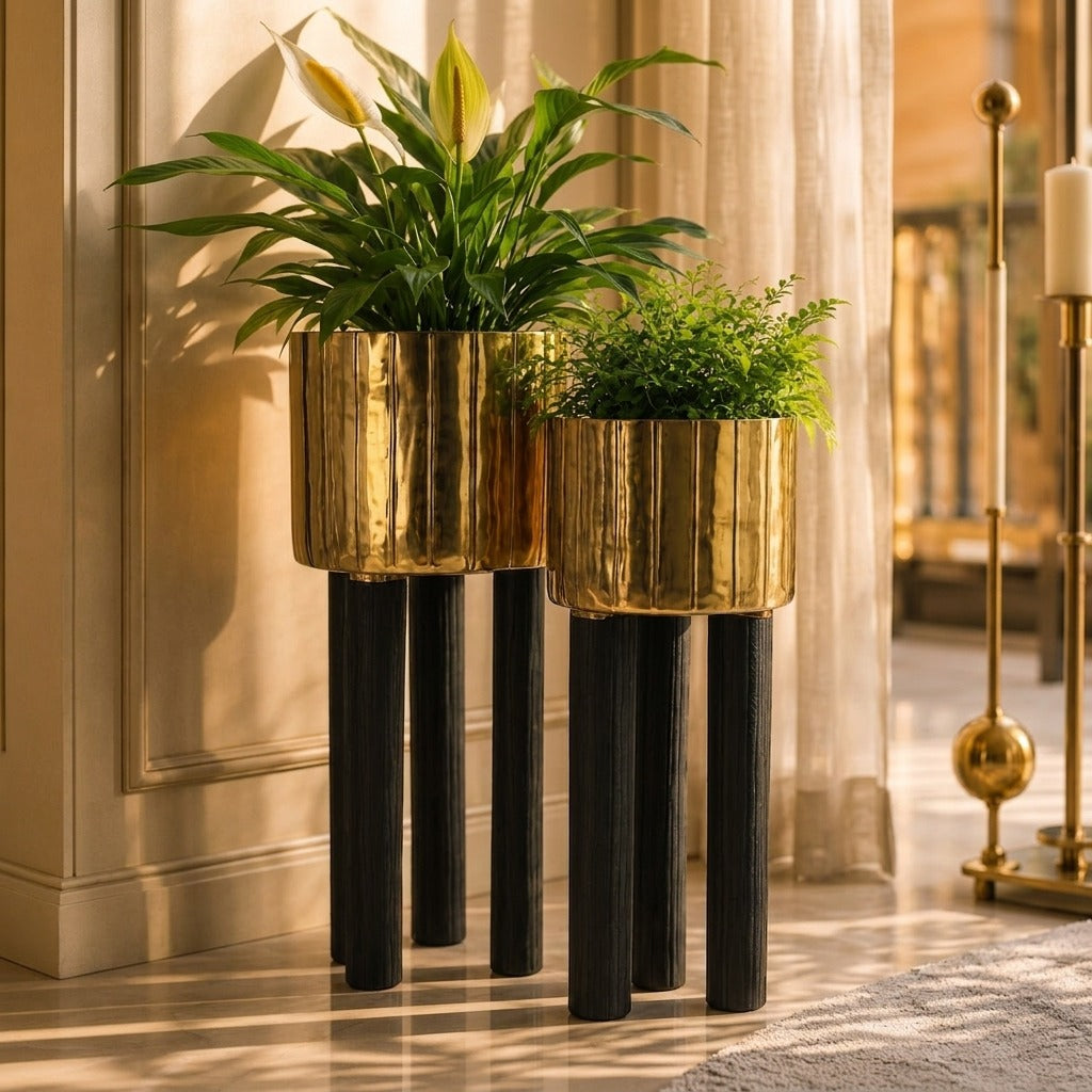 Moral Luxury planter set of 2