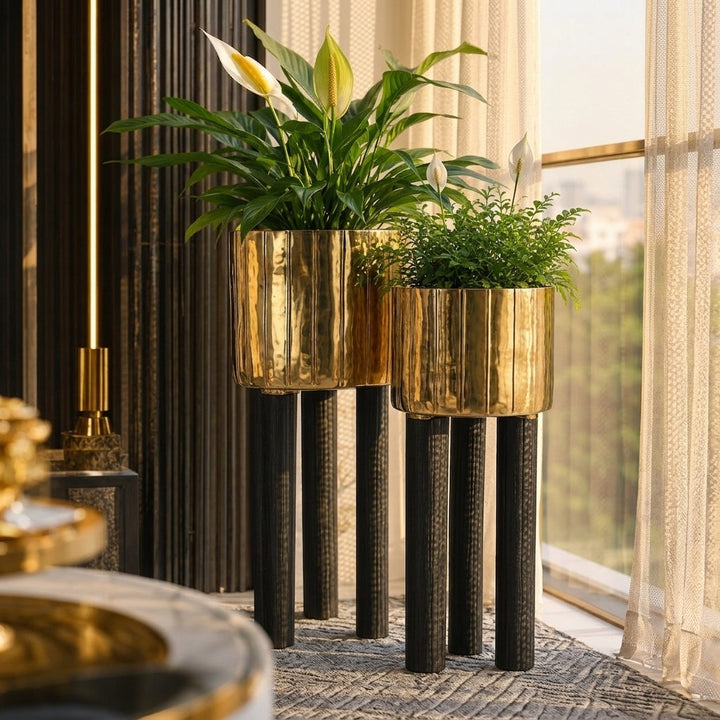 Moral Luxury planter set of 2