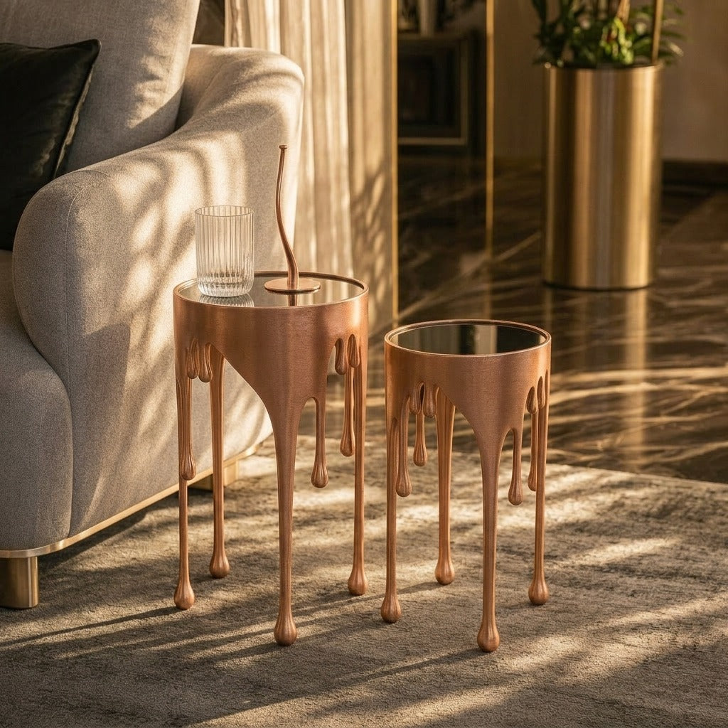 Bispoke  Luxury Drip TABLE SET OF 2