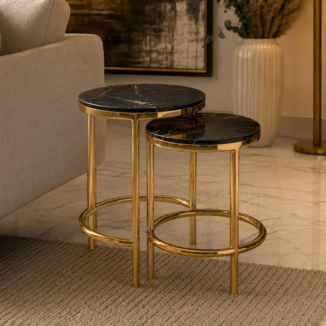 Seable  table set of 2