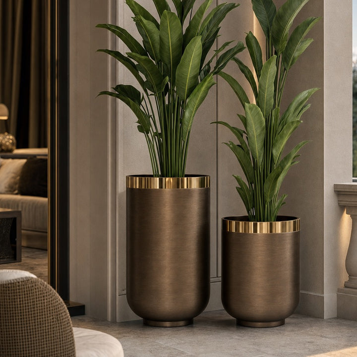 Crown Luxury  Planter Set of 2