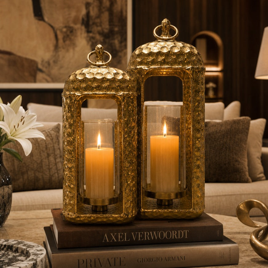 Mosaic Luxury  Lantern Set of 2
