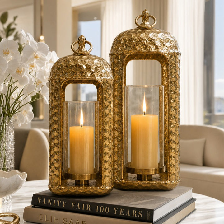 Mosaic Luxury  Lantern Set of 2