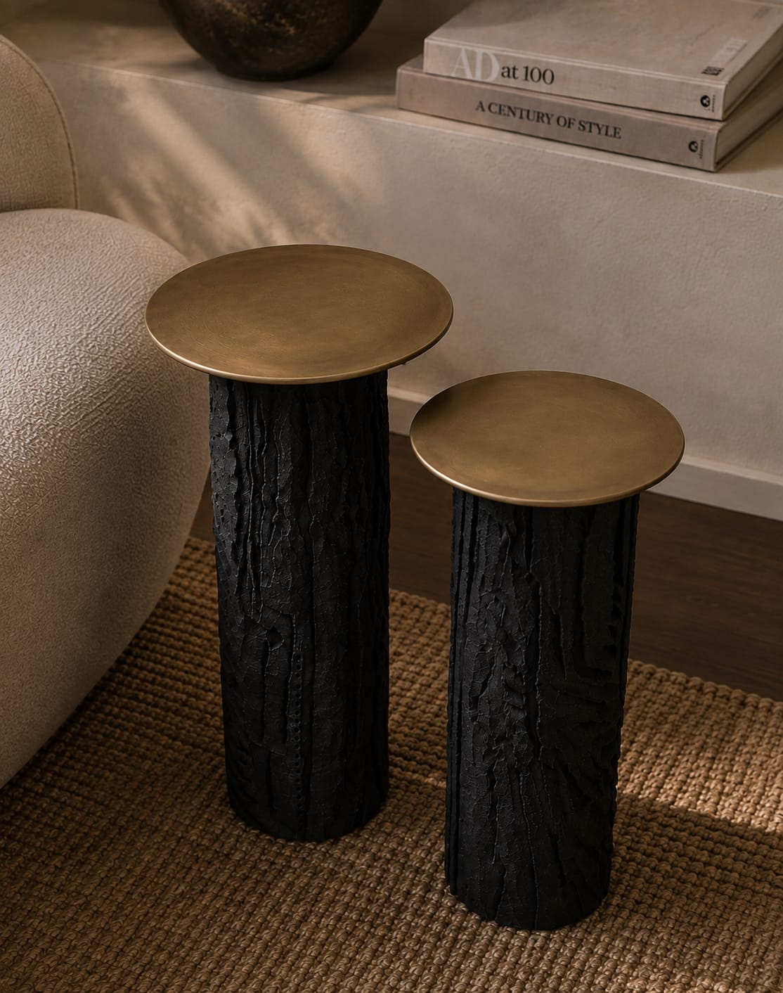 Palm Luxury table set of 2