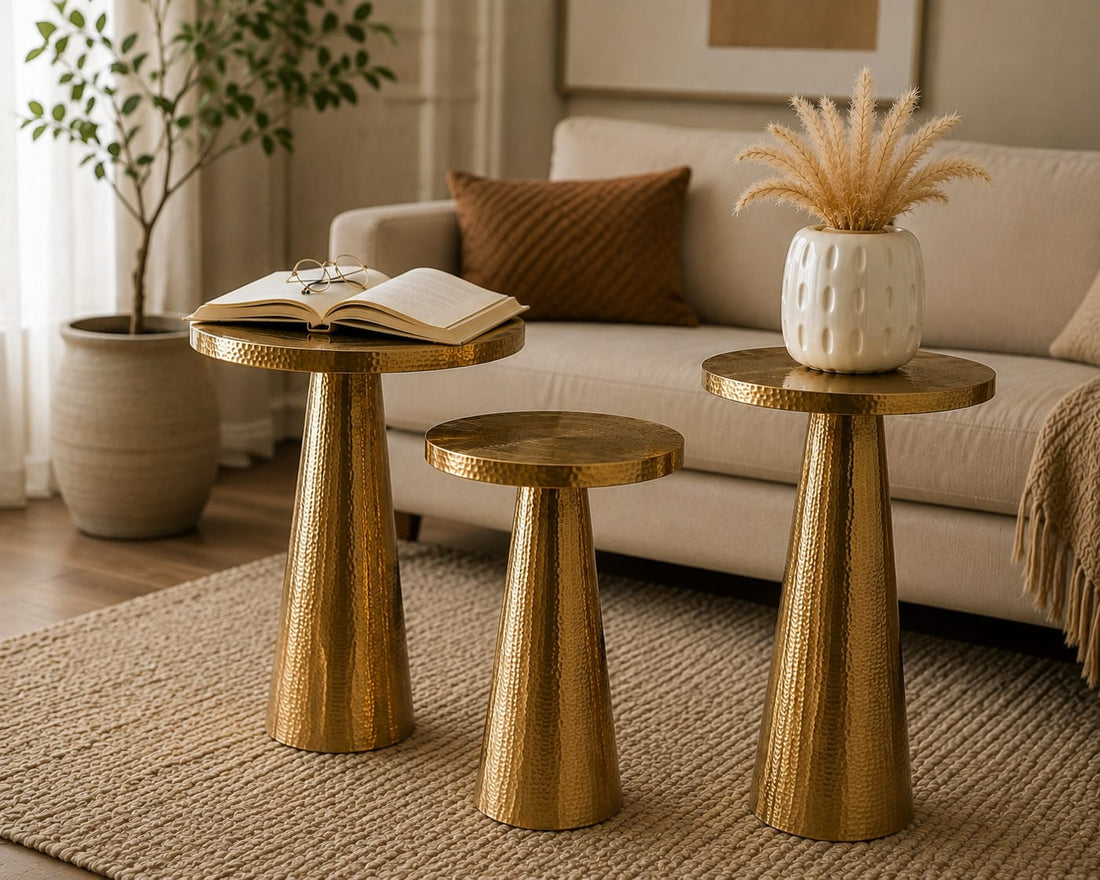 Roxa luxury table set of 3