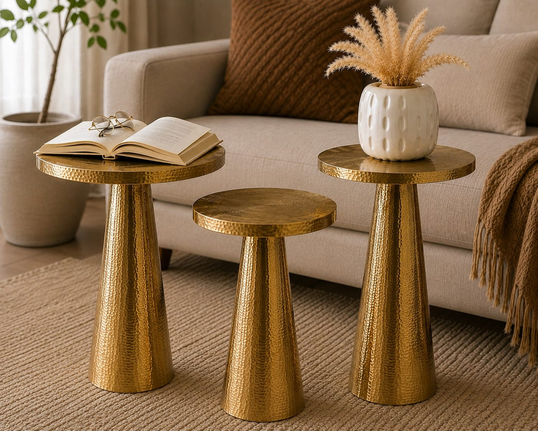 Roxa luxury table set of 3
