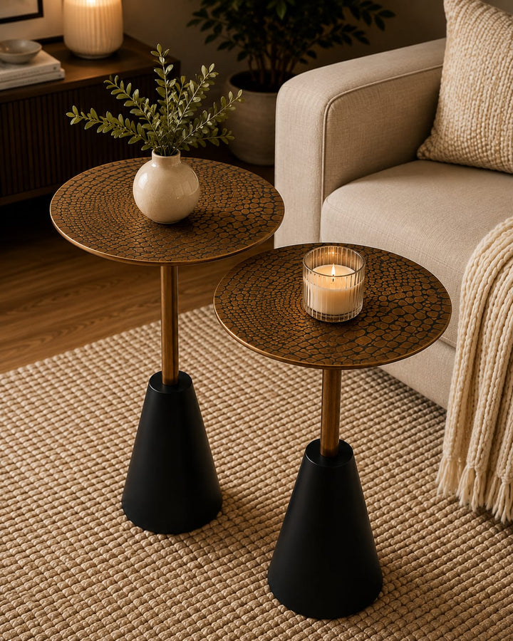 Lusa luxury table set of 2