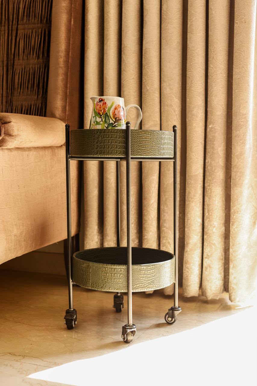 Luxury Textured Bar troley