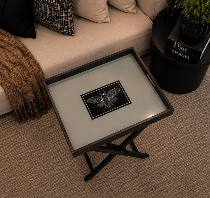 Luxury  Butterfly Butler Tray Table
