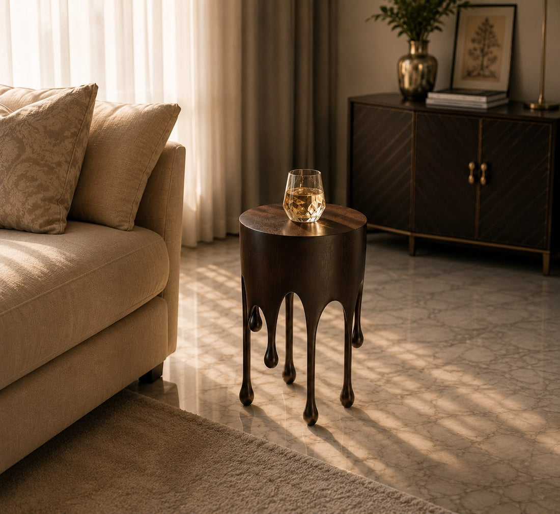 Roxa   Luixury Drip Side Table