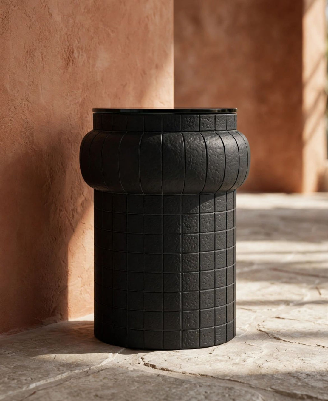NOIR GRID Side Table