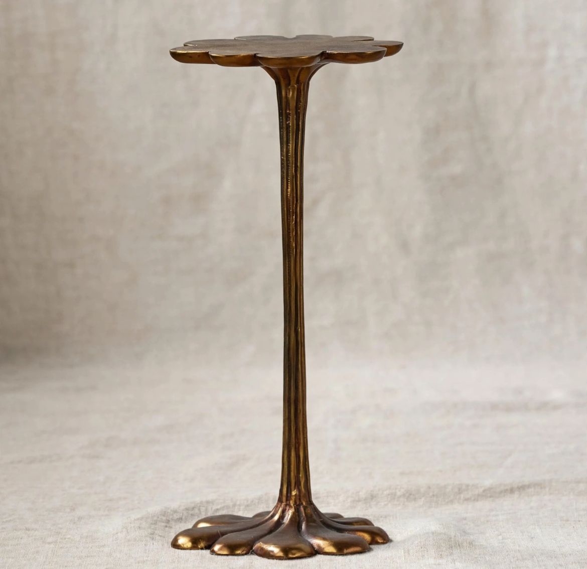 Bloom Gold Side Table