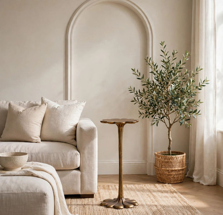 Bloom Gold Side Table