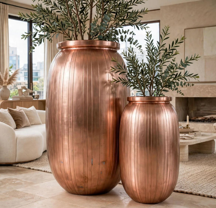 AURUM Luxury copper pot planter