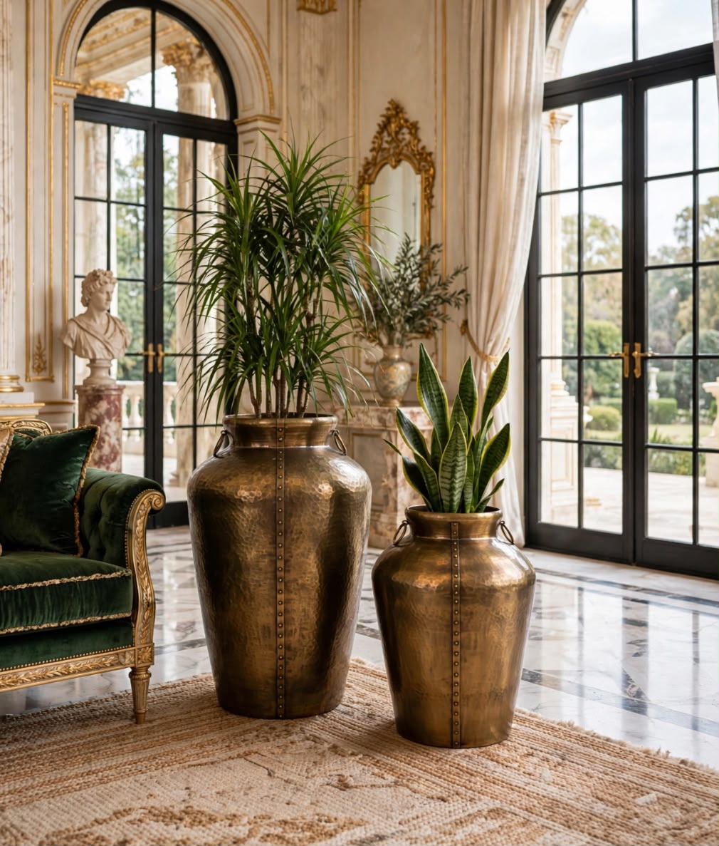 Royal Luxury pot planter set of 2