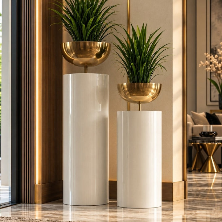 Oversize callop Luxury Planter Set of 2