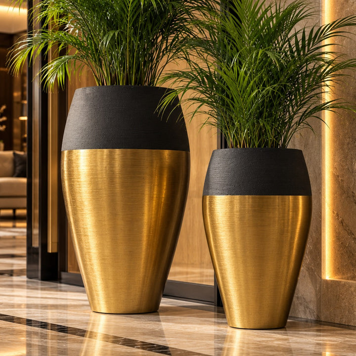 CALLOP DUAL TONE LUXURY  Planter Set of 2