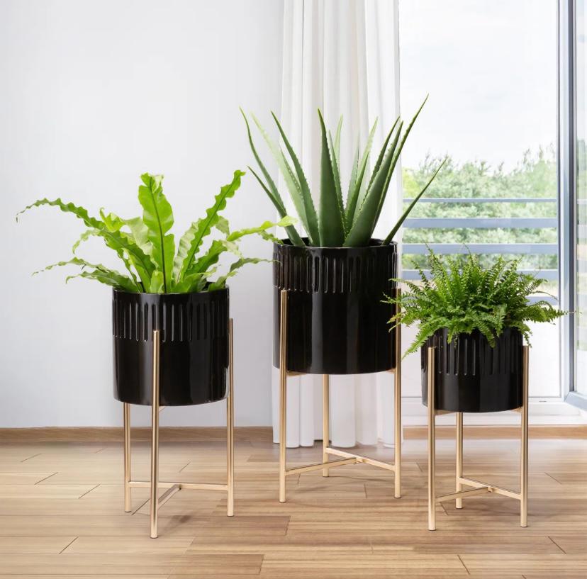 Moga planter set of 3