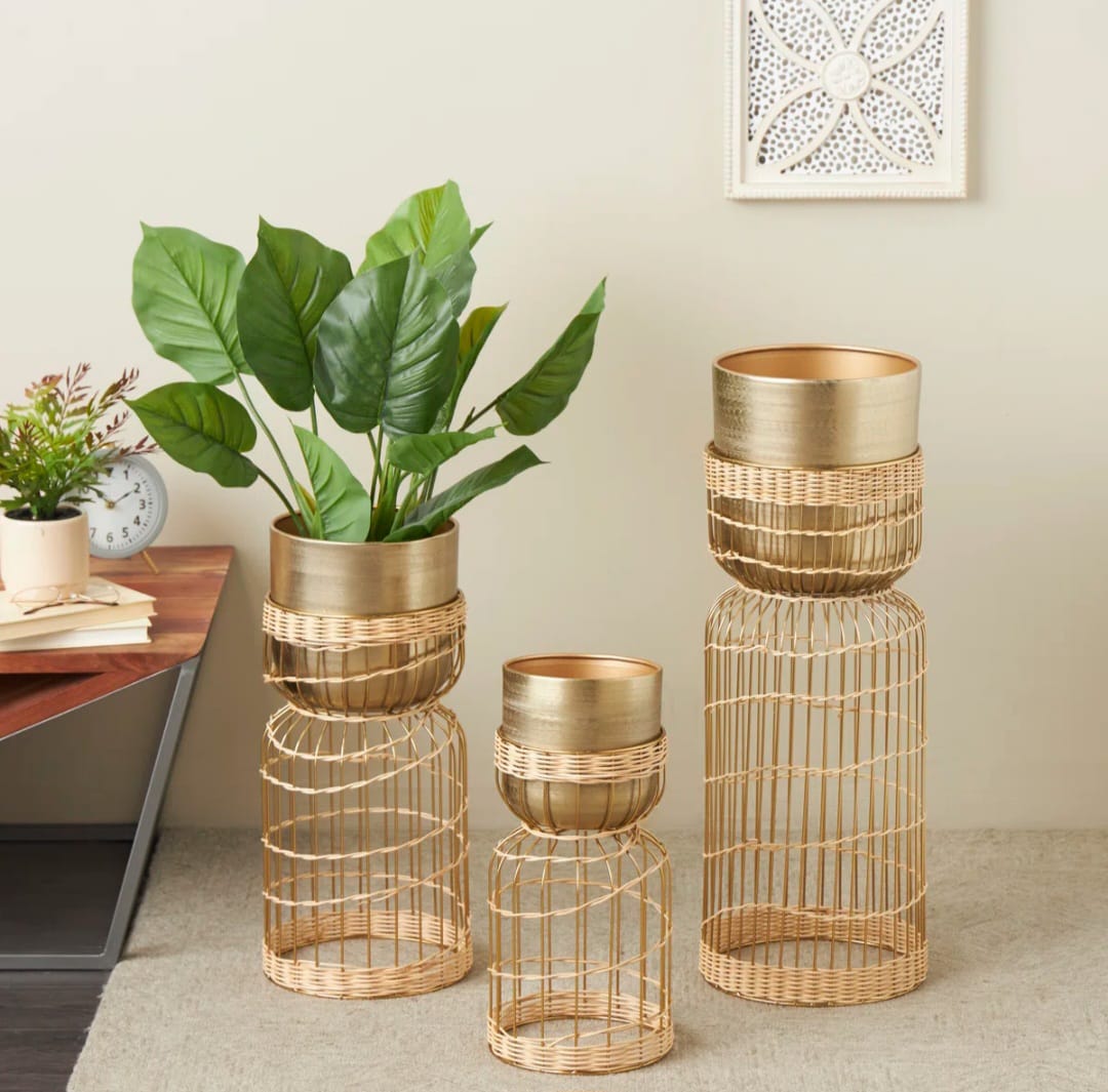 Marigold   Planters   Set   of   3