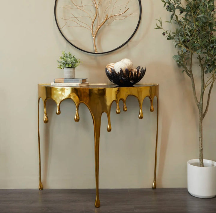 Moderna Drip Living Room Console Table