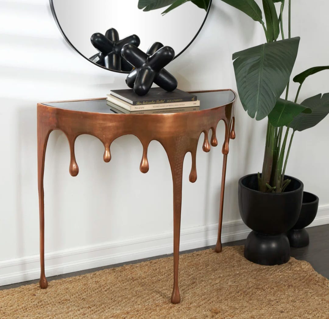 Florence  Drip Living Room Console Table