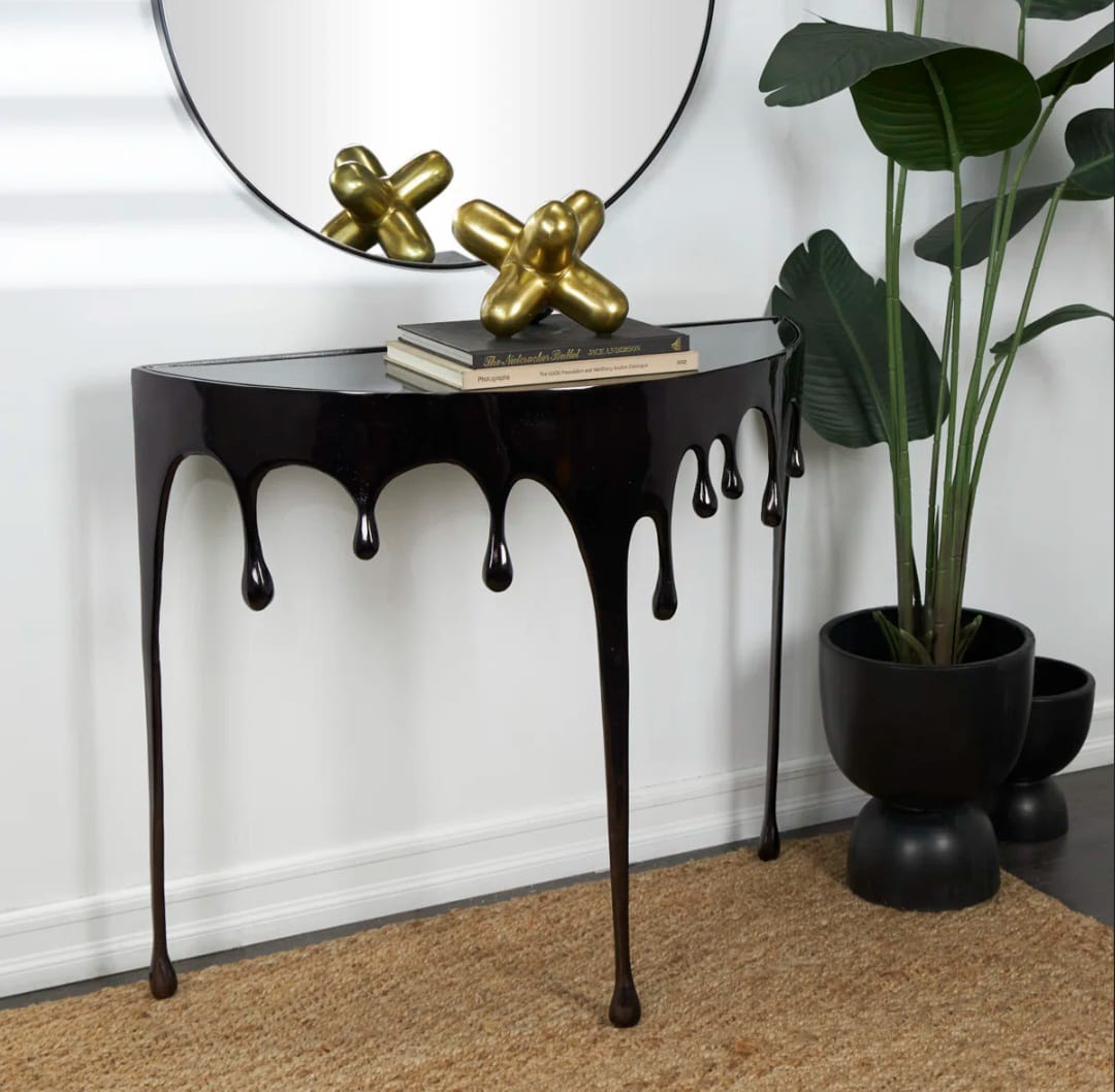 Evana Drip Living Room Console Table