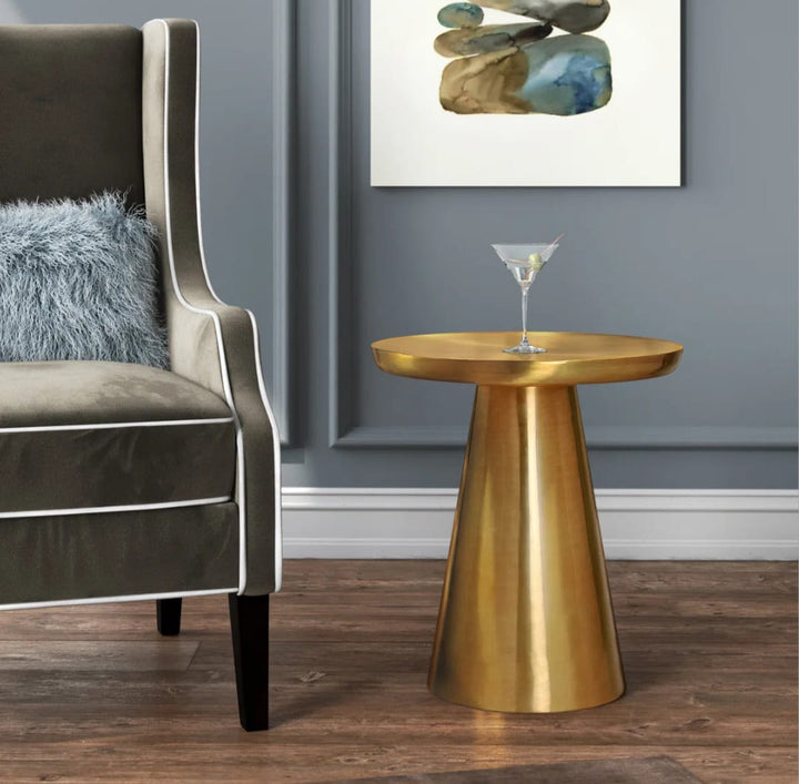 Starla Iron Top End Table